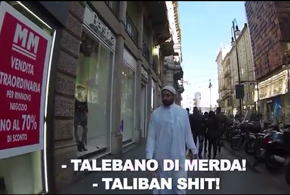 İtalyanlardan Müslüman öğrenciye tahammülsüzlük